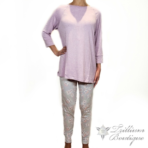 Honeydew Women's 2-piece Purple Lounge Set NWT! - Picture 3 of 8